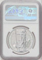 Bullionshark 2023 £2 Silver Britannia-QE II Obverse NGC MS 70 One of Last 500 Struck Anne Jessopp Signed - HAT765076192 