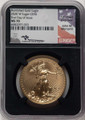 Bullionshark 2020-W G$50 Modern Bullion Coin NGC SP70   One Ounce Gold Eagle, Burnished, First Day of Issue, - HAT773582002 