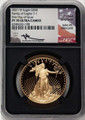 Bullionshark 2021-W G$50 Modern Bullion Coin NGC MS70 UCAM    One Ounce Gold Eagle, Type One, First Day of Issue, - HAT506930028 