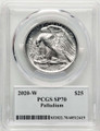 Bullionshark 2020-W $25 Modern Bullion Coin PCGS MS70   Palladium Eagle - HAT776134008 