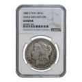 1888-O Morgan Dollar NGC Genuine "Hot Lips"