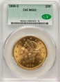 Bullionshark 1898-S $20 Liberty Gold Double Eagle Coin CACG MS62 - HAT177169014 