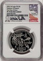 Bullionshark 2022-W $100 Modern Bullion Coin NGC PF70 UCAM    One- Ounce Platinum Eagle, Freedom of Speech, First Day of Issue - HAT771248016 