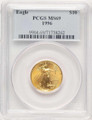Bullionshark 1996 $10 1/4 oz American Gold Eagle Coin PCGS MS69 - HAT774092021  Bullionshark 1996 $10 1/4 oz American Gold Eagle Coin PCGS MS69 - HAT774092021