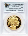 Bullionshark 2014-W $50 Modern Bullion Coin PCGS MS70   One-Ounce Gold Buffalo, First Strike - HAT779075028 