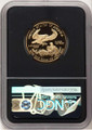 Bullionshark 1999-W $25 1/2 oz American Gold Eagle Coin NGC MS70 - HAT779218018 