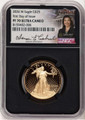 Bullionshark 2024-W G$25 Modern Bullion Coin NGC MS70   Half Ounce Gold Eagle, First Day of Issue - HAT521360018 
