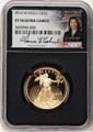 Bullionshark 2012-W $25 1/2 oz American Gold Eagle Coin NGC MS70 - HAT779218030 