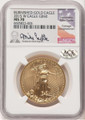 Bullionshark 2015-W $50 Burnished 1 oz American Gold Eagle Coin NGC MS70 - HAT506475059 