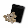  1864–1958 Vintage Banker’s Bag 100-Pc. Set G-VG 