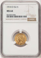 Bullionshark 1914-D $2.5 Indian Gold Quarter Eagle Coin NGC MS64 - HAT776679007  Bullionshark 1914-D $2.5 Indian Gold Quarter Eagle Coin NGC MS64 - HAT776679007