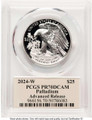 Bullionshark 2024-W $25 Palladium Eagle Coin PCGS PR70, Advanced Release - HAT771963037  Bullionshark 2024-W $25 Palladium Eagle Coin PCGS PR70, Advanced Release - HAT771963037