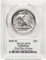 Bullionshark 2020-W $25 Palladium Eagle Coin PCGS MS70 - HAT776222003  Bullionshark 2020-W $25 Palladium Eagle Coin PCGS MS70 - HAT776222003