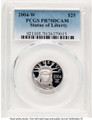 Bullionshark 2004-W $25 1/4 oz Platinum Eagle Coin PCGS MS70, Statue of Liberty - HAT520203195  Bullionshark 2004-W $25 1/4 oz Platinum Eagle Coin PCGS MS70, Statue of Liberty - HAT520203195