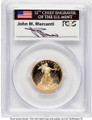 Bullionshark 2012-W $10 1/4 oz American Gold Eagle Coin PCGS MS70, First Strike - HAT773872025 