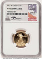 Bullionshark 2017-W $10 1/4 oz American Gold Eagle Coin NGC MS70 - HAT520704148  Bullionshark 2017-W $10 1/4 oz American Gold Eagle Coin NGC MS70 - HAT520704148