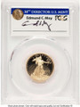 Bullionshark 2019-W $10 1/4 oz American Gold Eagle Coin PCGS MS70, First Day of Issue, Moy Signature - HAT781840002 