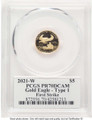 Bullionshark 2021-W G$5 Modern Bullion Coin PCGS MS70   Tenth Ounce Gold Eagle, Type One, First Strike - HAT776422011  Bullionshark 2021-W G$5 Modern Bullion Coin PCGS MS70   Tenth Ounce Gold Eagle, Type One, First Strike - HAT776422011