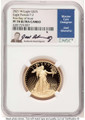 Bullionshark 2021-W G$25 Modern Coin NGC MS70   Half Ounce Gold Eagle, Type Two, First Day of Issue - HAT779407013 