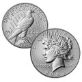  2025 Reverse Proof Morgan and Peace Dollar Two-Coin Set OGP 