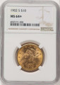 Bullionshark 1902-S $10 Liberty Gold Eagle Coin NGC MS64  + - HAT521987237 