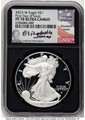 Bullionshark 2023-W $1 American Silver Eagle Coin NGC MS70, First Day of Issue - HAT771603074 