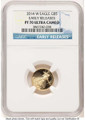Bullionshark 2014-W $5 1/10 oz American Gold Eagle Coin NGC MS70, First Strike - HAT783013037 