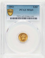 Bullionshark 1853 G$1 Gold Dollar Coin PCGS MS65 - HAT782773004 