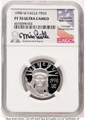 Bullionshark 1998-W $50 Proof 1/2 oz Platinum Eagle Coin NGC PF70 UCAM - HAT784808002 