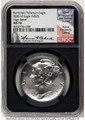 Bullionshark 2020-W $25 Burnished Palladium Eagle Coin NGC MS70 - HAT779719002 