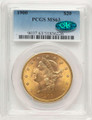 Bullionshark 1900 $20 Liberty Gold Double Eagle PCGS MS63  CAC - HAT785584006 