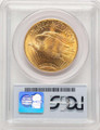 Bullionshark 1914-S $20 Saint Gaudens Double Eagle PCGS MS63  CAC - HAT778032016 
