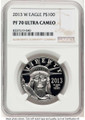 Bullionshark 2013-W $100 1 oz Platinum Eagle NGC PF70 - HAT785994011 