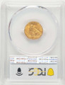 1908 $2.5 Indian Gold Quarter Eagle Coin PCGS MS64 coin back image