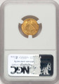 1911 $2.5 Indian Gold Quarter Eagle Coin NGC MS64 coin back image