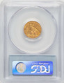 1911 $2.5 Indian Gold Quarter Eagle Coin PCGS MS62 coin back image