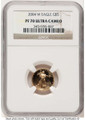 2004-W $5 Proof 1/10 oz American Gold Eagle Coin NGC PF70 UCAM coin front image
