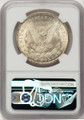 1921 S$1 Morgan Silver Dollar Coin NGC MS66 coin back image