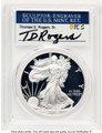 Bullionshark 2016-W S$1 Proof American Silver Eagle Coin PCGS PR70 DCAM - Lettered Edge - 30th Anniversary - HAT781017262 