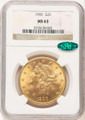 Bullionshark 1900 $20 Liberty Gold Double Eagle NGC MS63  CAC - HAT521707029 