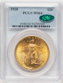 Bullionshark 1928 $20 Saint Gaudens Double Eagle PCGS MS64  CAC - HAT780012012 