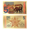  2025 5 Centigram Gold Texas Lonestar Note 