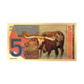  2025 5 Centigram Gold Texas Lonestar Note 