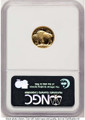2008-W $5 Proof 1/10 oz American Gold Buffalo Coin NGC PF70 UCAM - First Strike coin back image