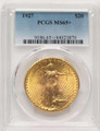 Bullionshark 1927 $20 Saint Gaudens Double Eagle PCGS MS65  + - HAT506772001 