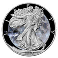  2026 Silver Eagle Artemis II Edition w/Box & COA - Colorized Silver Eagle 