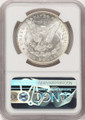 1889 S$1 Morgan Silver Dollar Coin NGC MS66 coin back image