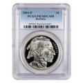  2001-P Silver Buffalo PCGS PR70 DCAM "The Only Silver Buffalo" 