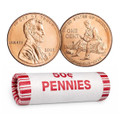  2009-D Lincoln Cent Formative Years 50-Coin Roll BU – 2009 Penny (D Mint) 