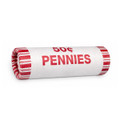  2009-D Lincoln Cent Formative Years 50-Coin Roll BU – 2009 Penny (D Mint) 